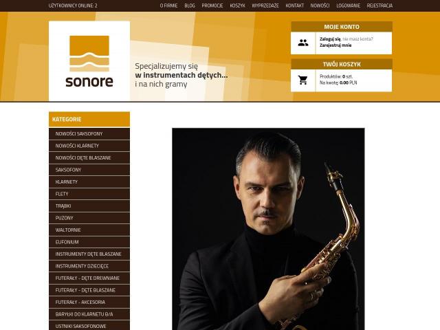 SKLEP MUZYCZNY SONORE Piotrowski Music